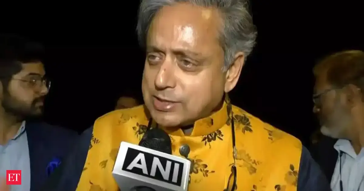 'Everything fine from my side': Shashi Tharoor after skipping Congress' Ramlila Maidan rally