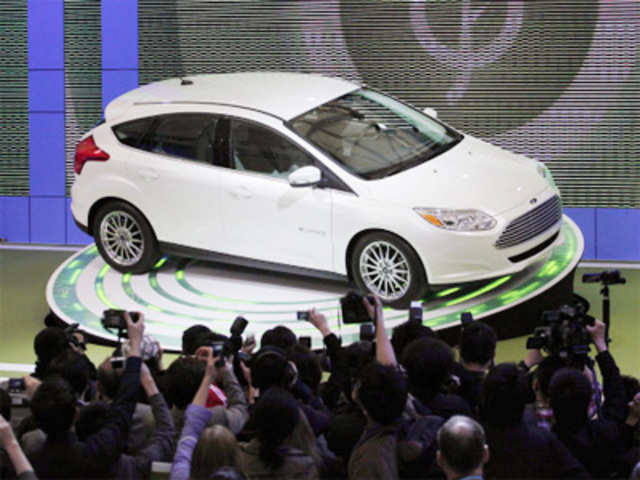 New Ford Focus at the opening of Shanghai Auto Show