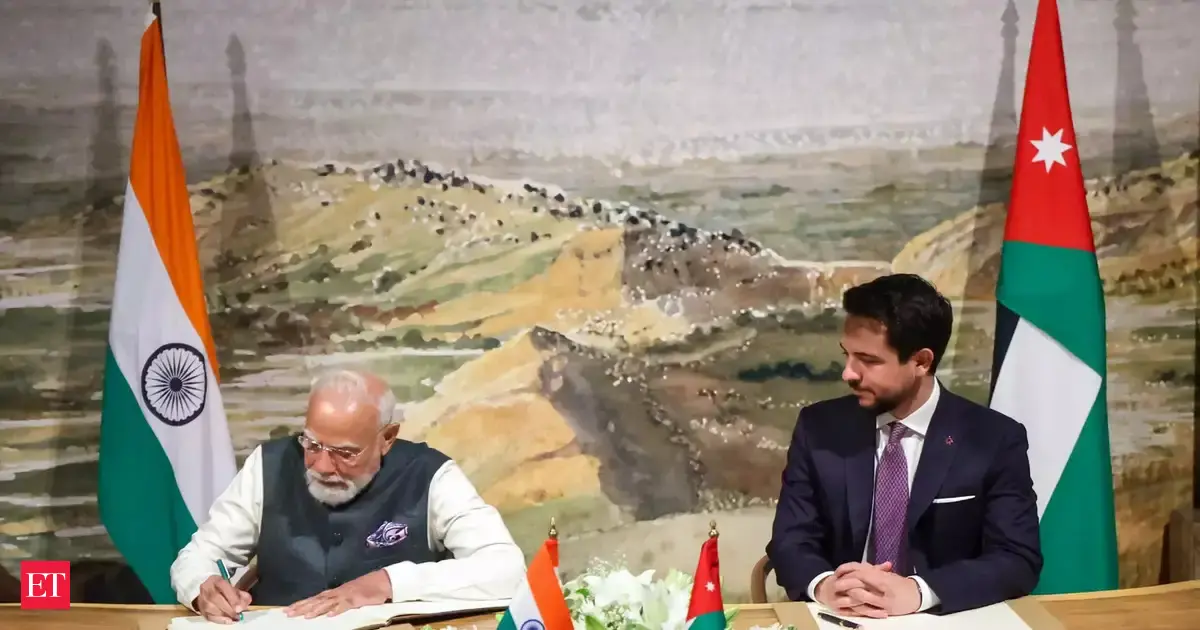 PM Modi calls for doubling bilateral trade with Jordan in five years