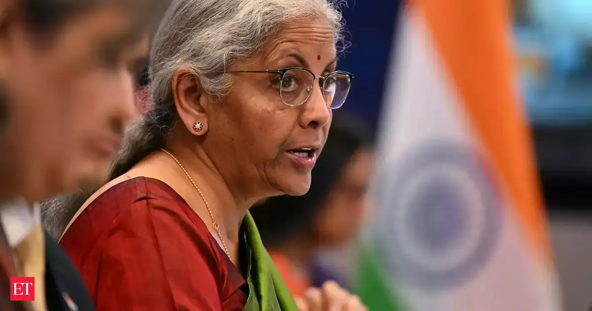 Global trade getting 'weaponised' through tariffs, says FM Nirmala Sitharaman