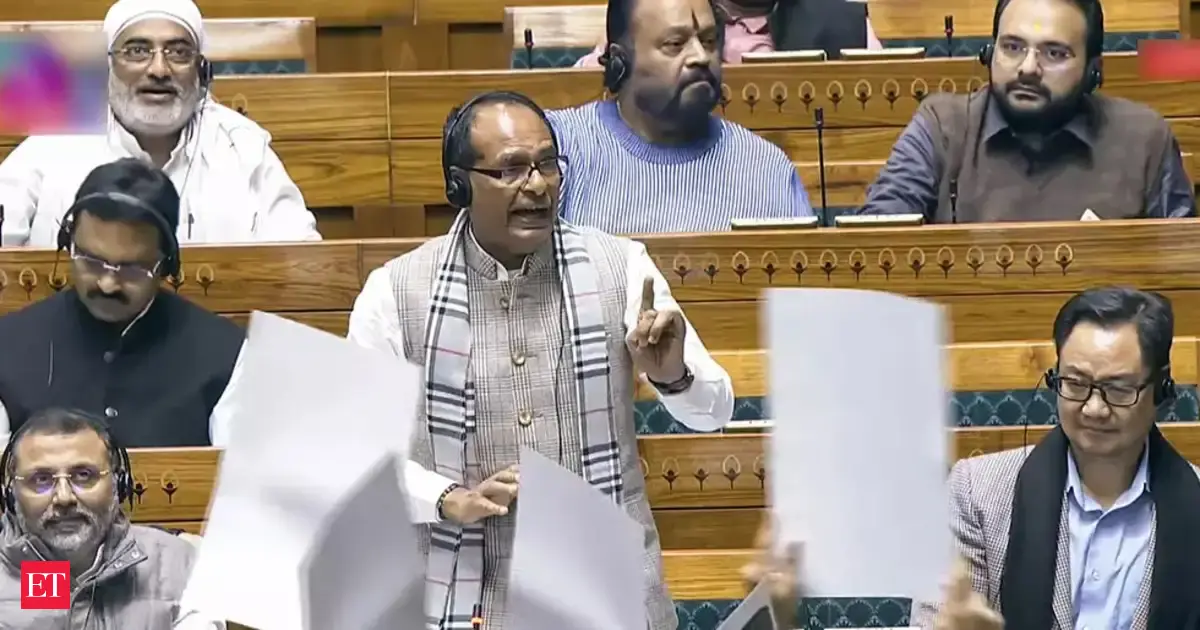 Shivraj Singh Chouhan tables G RAM G Bill in Lok Sabha, invokes Gandhi