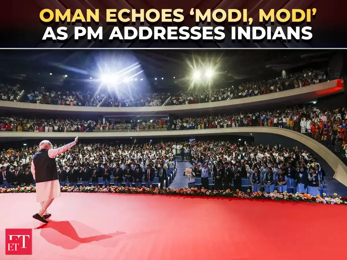 ‘Mini India in Muscat’: PM Modi addresses community, highlights growth ...