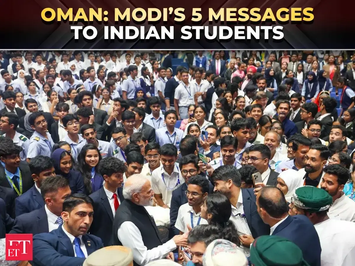 Modi’s five inspirational messages for Indian students in Oman we must ...