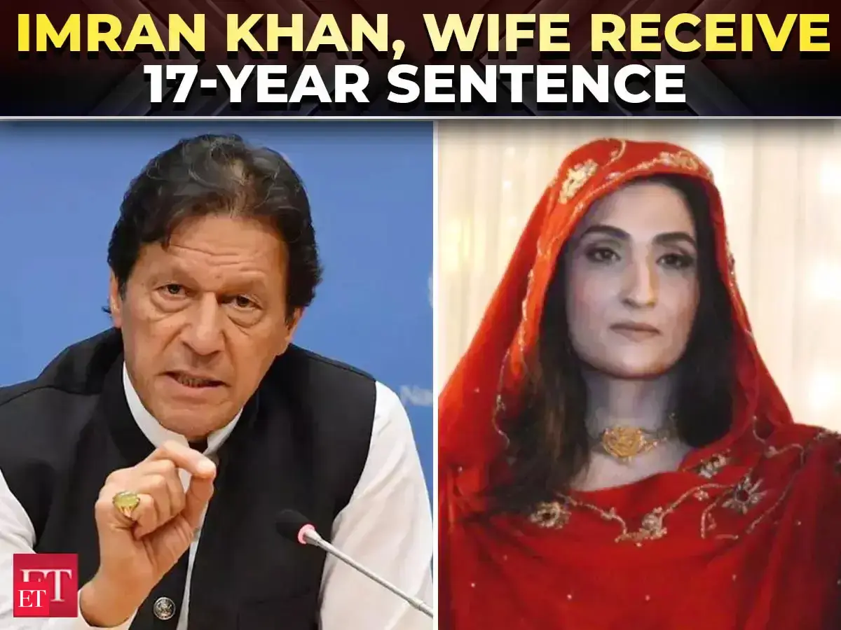 17‑year prison terms: Pakistan court convicts Imran Khan & Bushra Bibi ...
