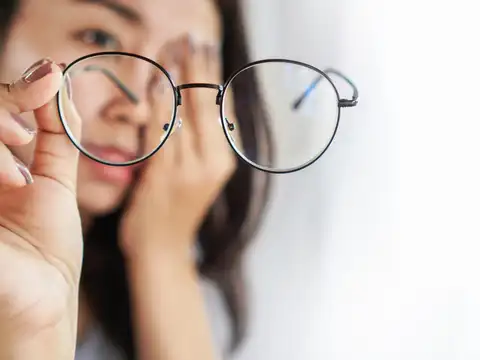 Blurred or double vision