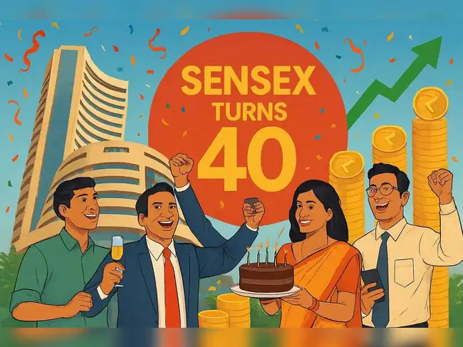 Jaw-dropping 15,594% return as Sensex turns 40: How the wealth creation ...