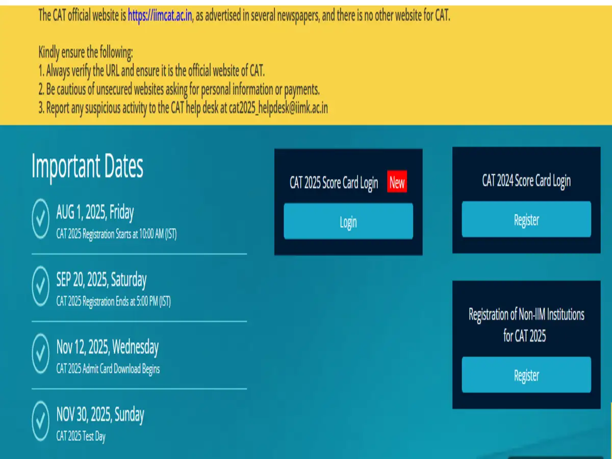 CAT 2025 Result Live Updates: IIM Kozhikode decalred results at  iimcat.ac.in, check steps to downlad scorecard and more - The Economic Times