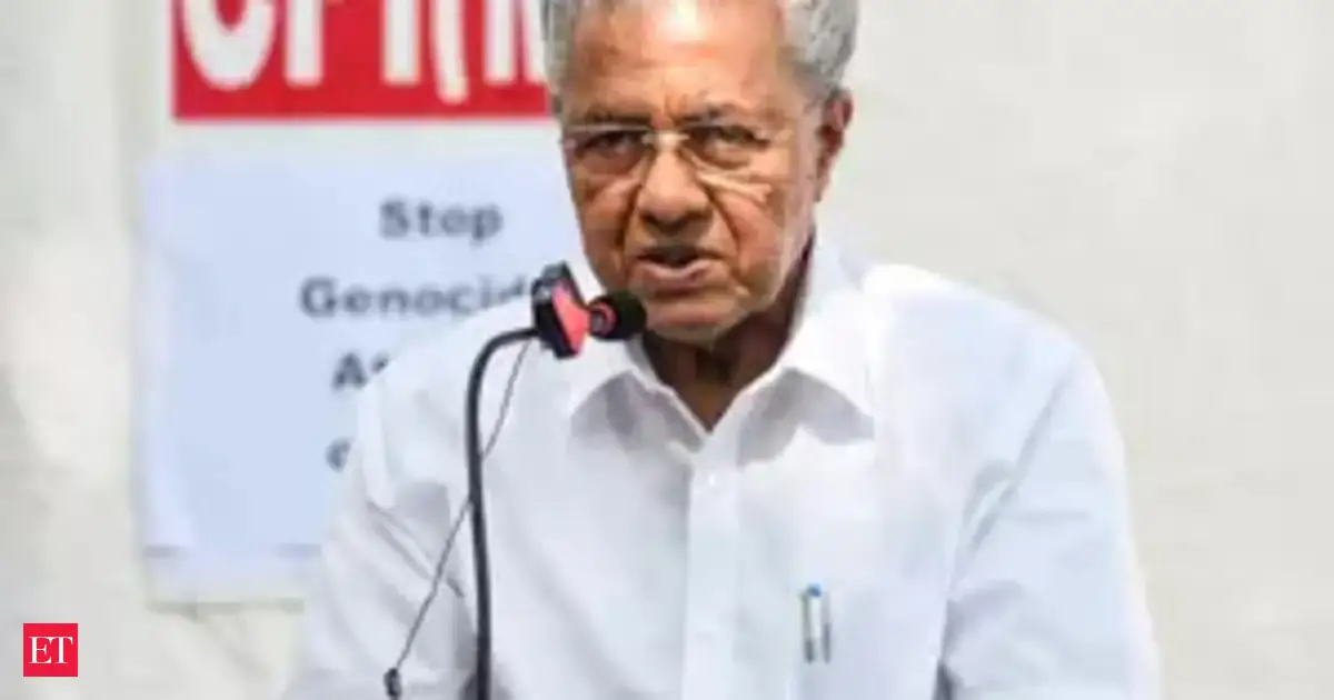Kerala CM alleges 'financial blockade' by Centre