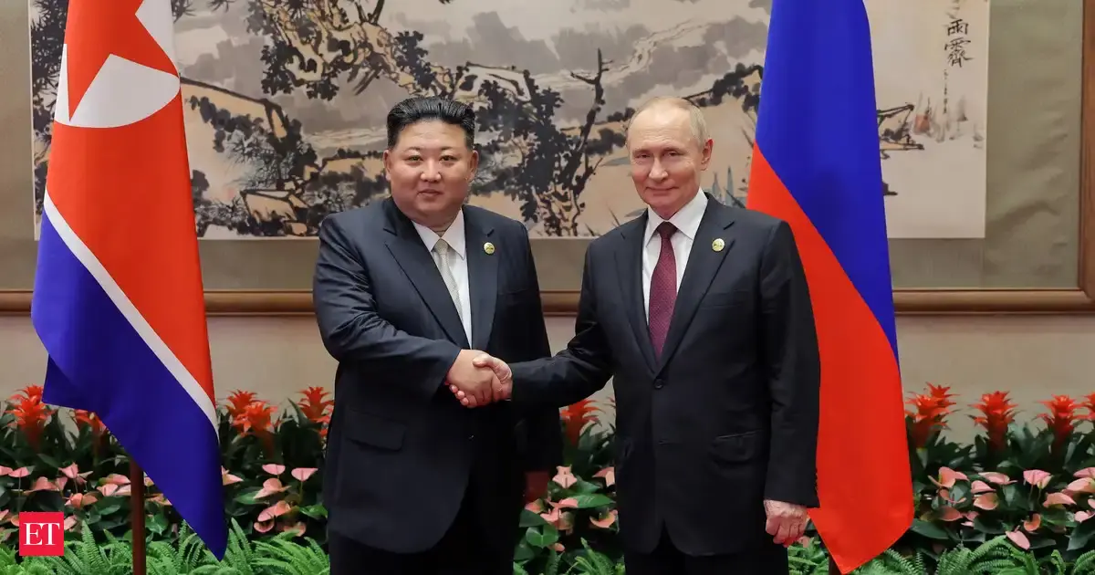 North Korea's Kim Jong Un visits nuclear subs as Vladimir Putin hails 'invincible' bond