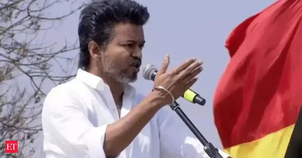 In veiled swipe, Vijay says DMK rattled by TVK''s rallies, claims party allowed lotus to bloom in TN
