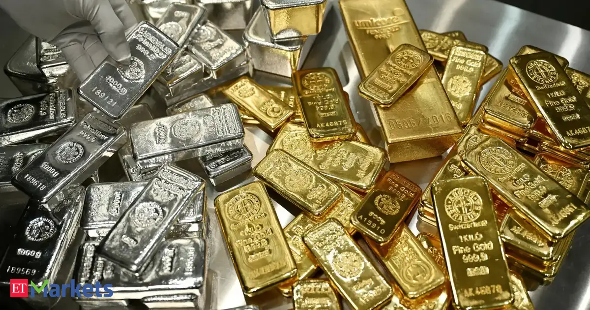 Gold, silver hit record highs on geopolitical tensions, Fed rate-cut bets