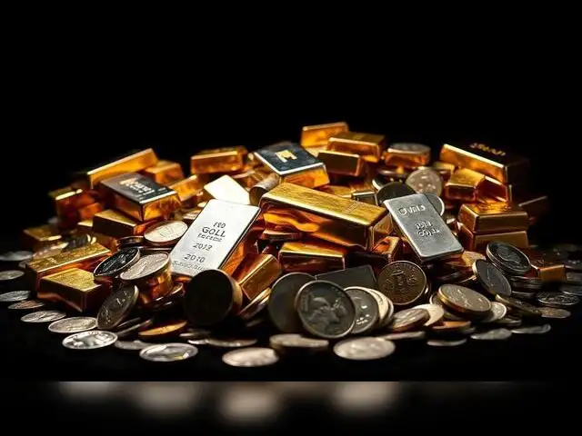 Precious metals effect