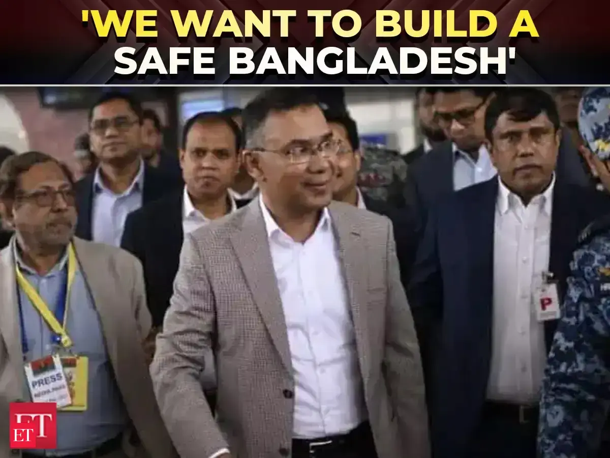 ‘I have a plan… a safe Bangladesh’: BNP’s T Rahman in first public ...