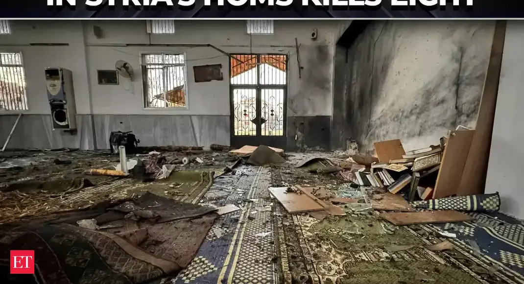 ‘Deadly’ explosion killed eight people at an Alawite mosque in Syria’s Homs