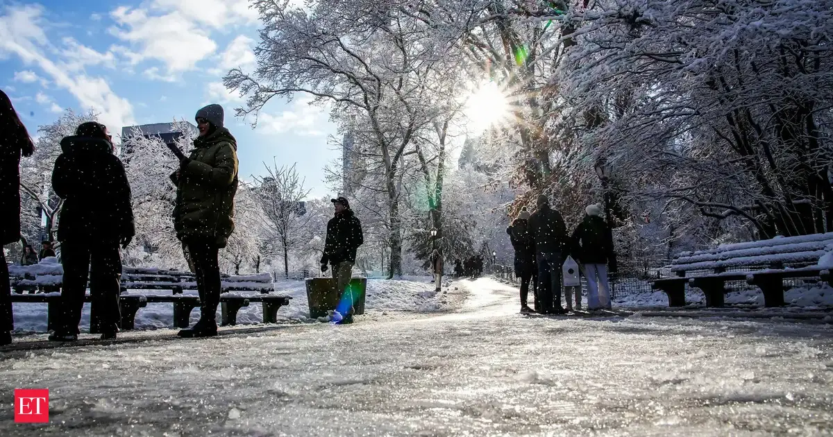 How much snow did NYC get? Check New York weather forecast, snowfall