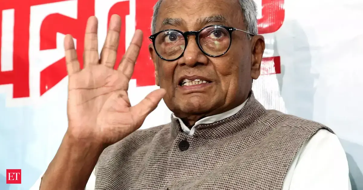 Congress leader Digvijaya Singh’s PM Modi, LK Advani throwback photo, praise for RSS sets off political storm