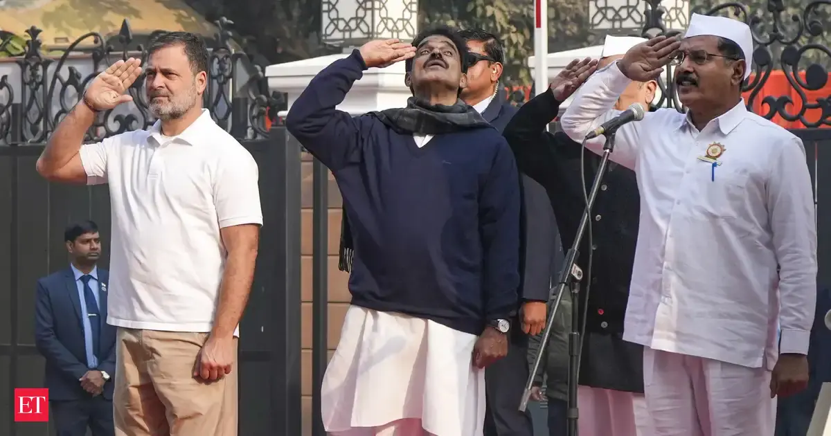 Cong not just a political party, but voice of India's soul: Rahul on party's foundation day