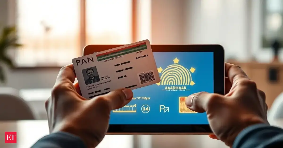 PAN card Aadhar card link status: How to check if your PAN is linked ...