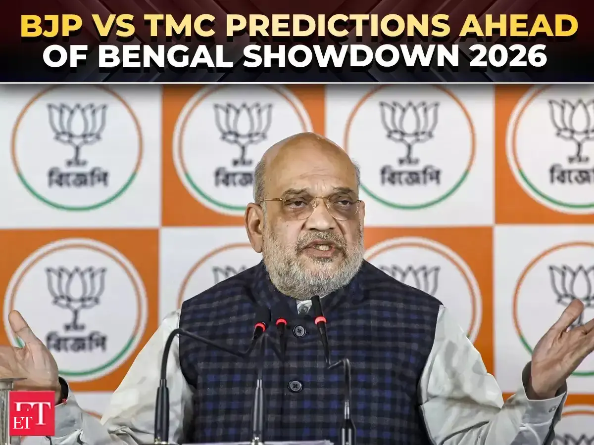 WB polls 2026: Amit Shah predicts two-thirds majority; TMC’s Kunal ...