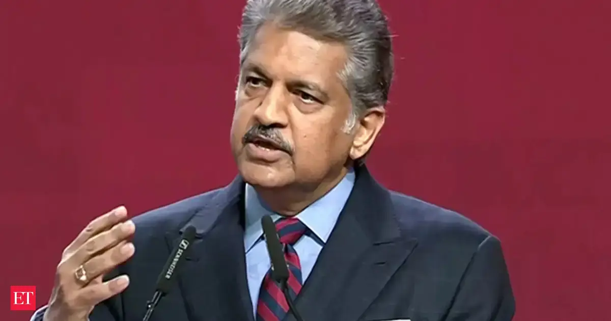 'Blue collar' is the new 'gold collar': Anand Mahindra pe...