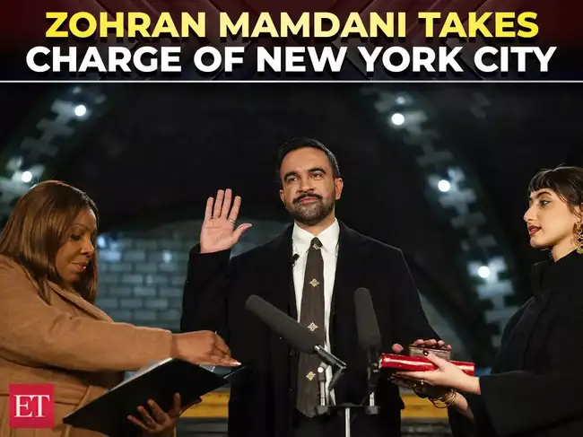 Leftist Zohran Mamdani takes over as New York mayor under Trump's ...