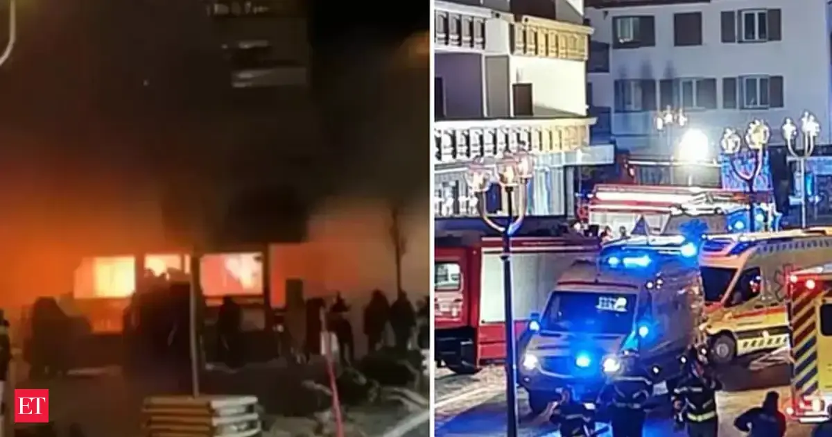 Swiss ski resort explosion leaves at least 10 dead on New Year’s Eve ...