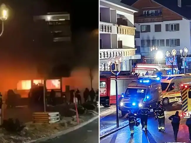 Swiss ski resort explosion leaves at least 10 dead on New Year’s Eve ...