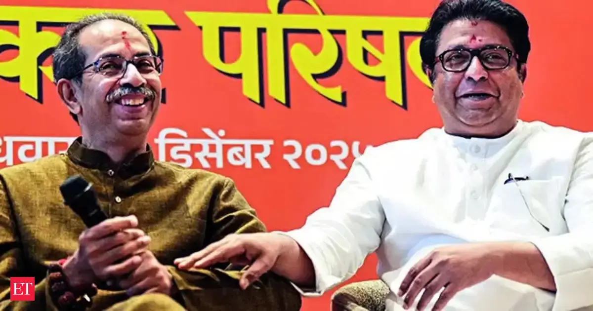 Marathi vs ‘outsiders’: Uddhav Sena, MNS pitch Mumbai civic polls as identity battle