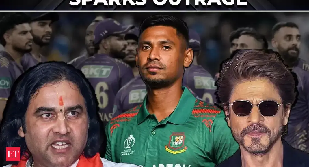 Political and religious outrage as SRK signs Bangladeshi cricketer for IPL