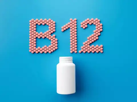 Vitamin gaps, especially B12 and D