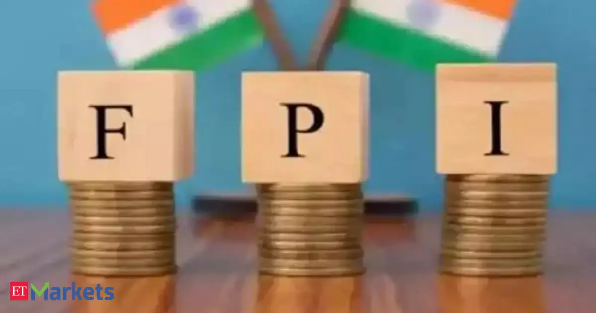 FPIs pull out Rs 7,608 cr from equities in just 2 days of Jan