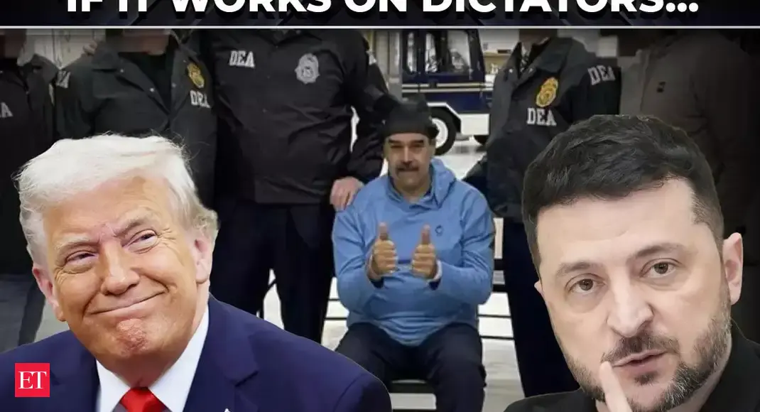 'Just like Maduro?': Zelenskyy drops bombshell, hints US could take down Putin next