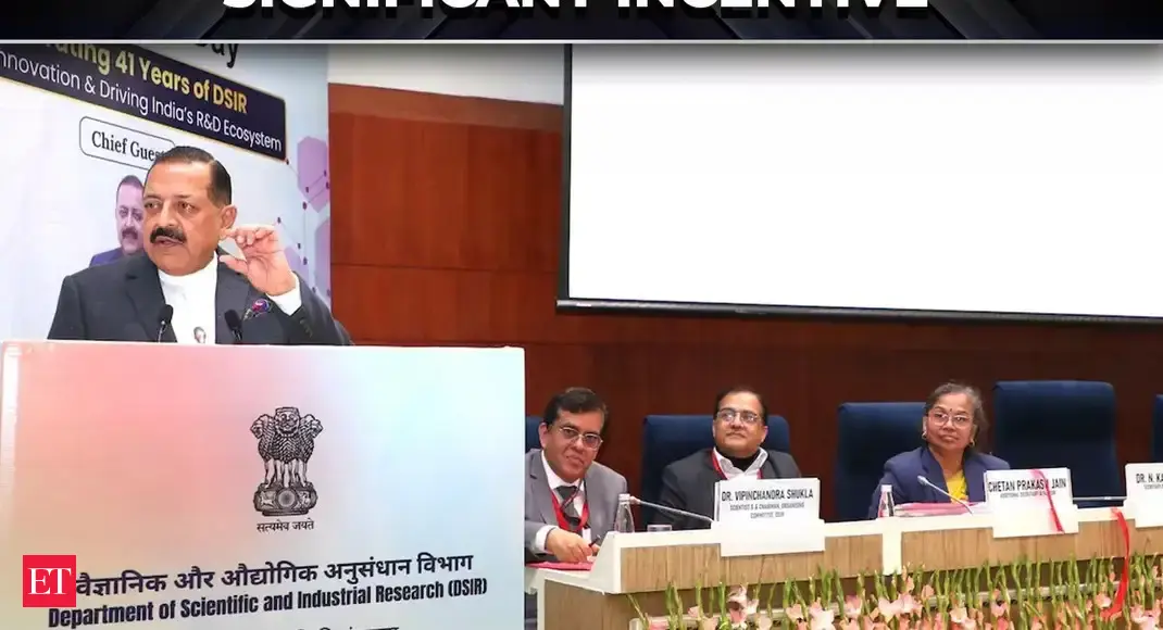 Jitendra Singh pushes private sector role in R&amp;D, calls funding rule change ‘significant incentive’