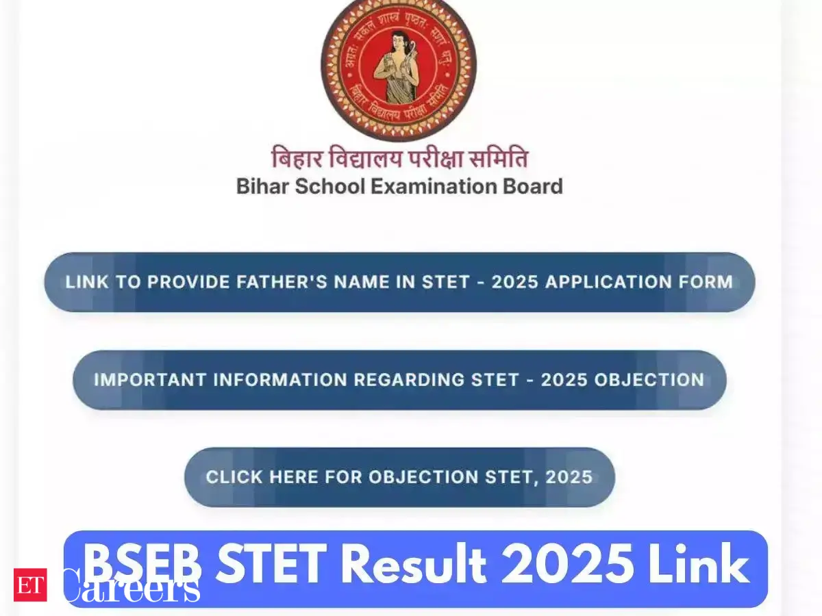 BSEB Bihar STET Result 2025 today at bsebstet.com? Check latest update here