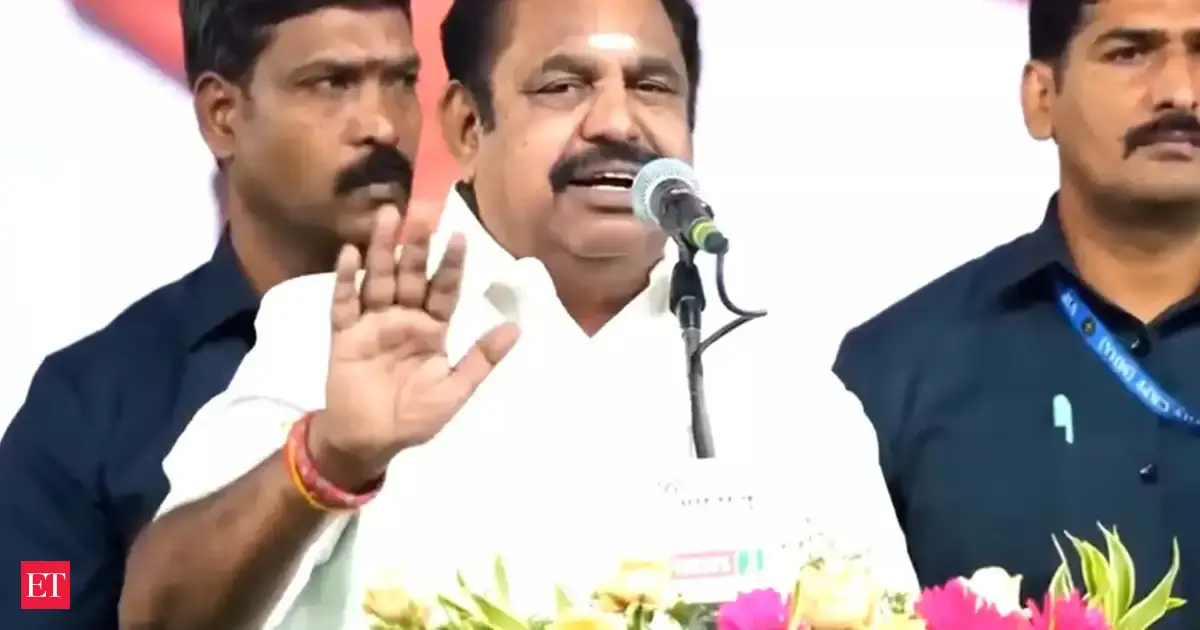 AIADMK chief Palaniswami warns cadres against middlemen promising poll tickets