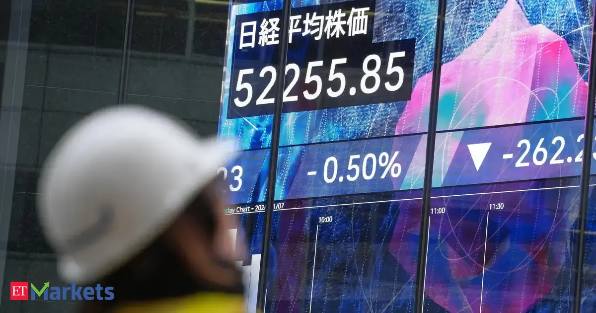Japan's Nikkei slips 1% from record as investors book profit