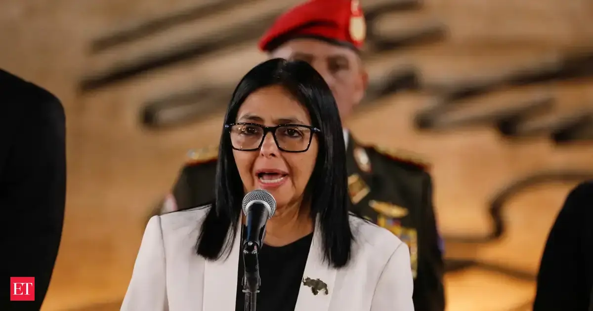 Venezuela's Interim President Delcy Rodriguez says citizens did not deserve "vile aggression"