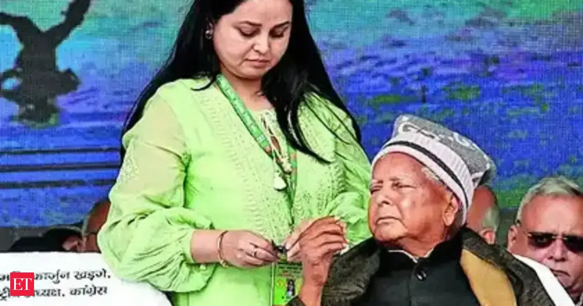 No need for outsiders to destroy legacy, my family members enough, claims Lalu's daughter Rohini