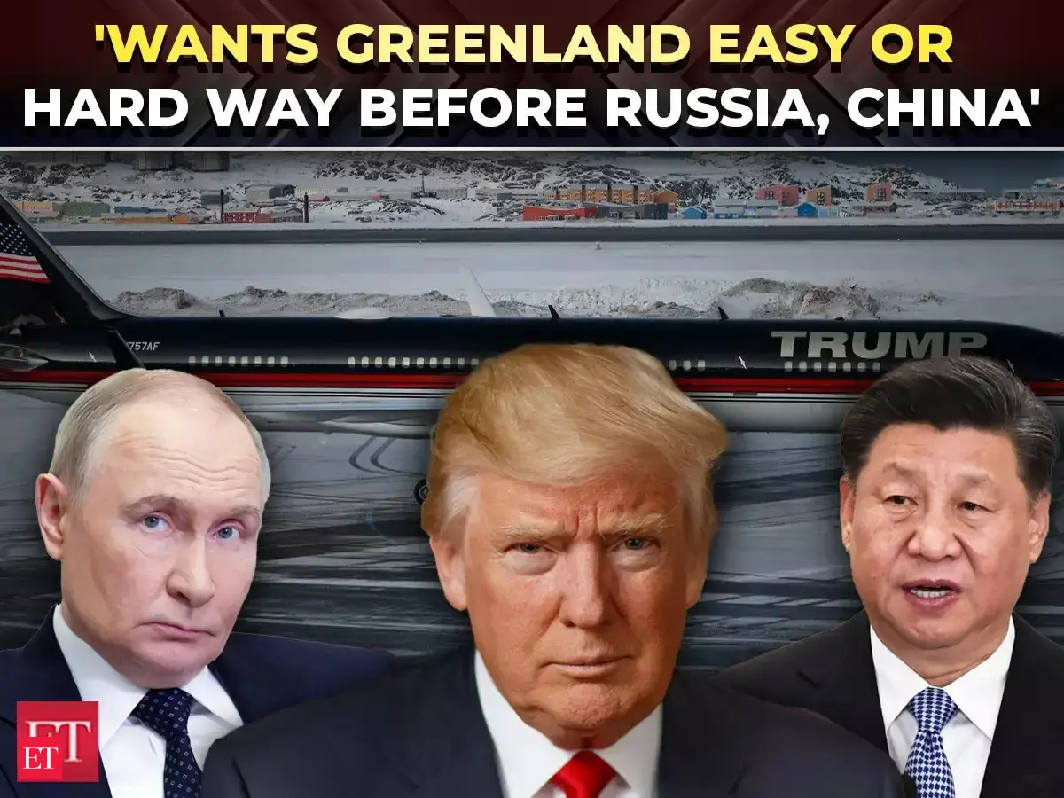 greenland: 'Before Russia, China…': Trump issues stark ‘easy or hard ...