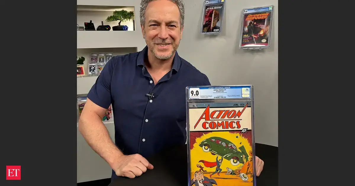 Rare copy of comic book that introduced the world to Superman fetches $15 million