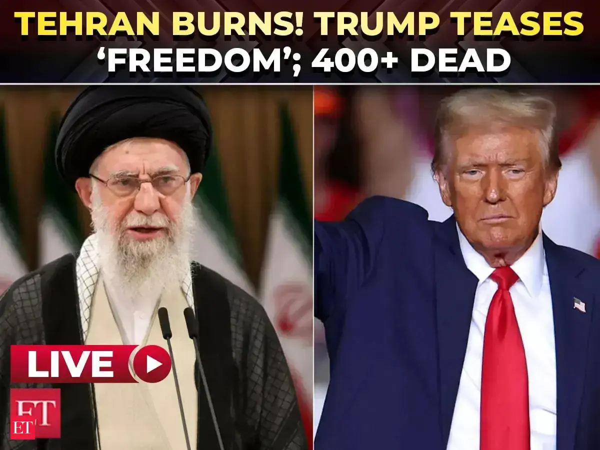 Iran Protests turn deadly: Trump & 'Bibi' discuss strikes while Tehran ...