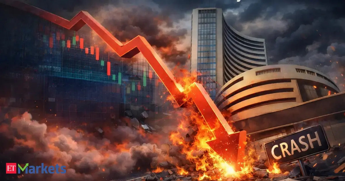 Sensex suffers the worst start to a year in a decade. What this selloff means for investors?