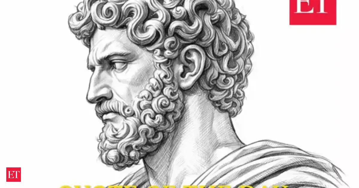 Quote of the day by Marcus Aurelius: 'Everything we hear is an opinion, not a fact. Everything we see is a perspective, not the...'