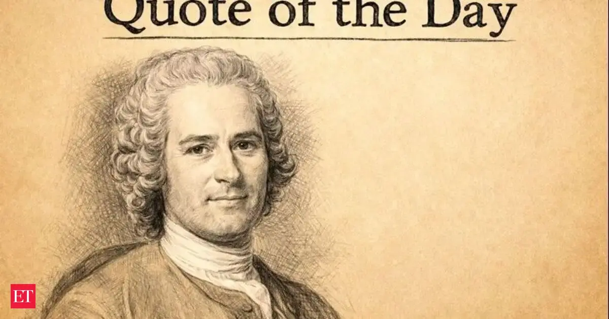 Quote of the Day by Swiss philosopher Rousseau: ‘To write a good love letter, you ought to begin without knowing what you mean to say, and to finish…’