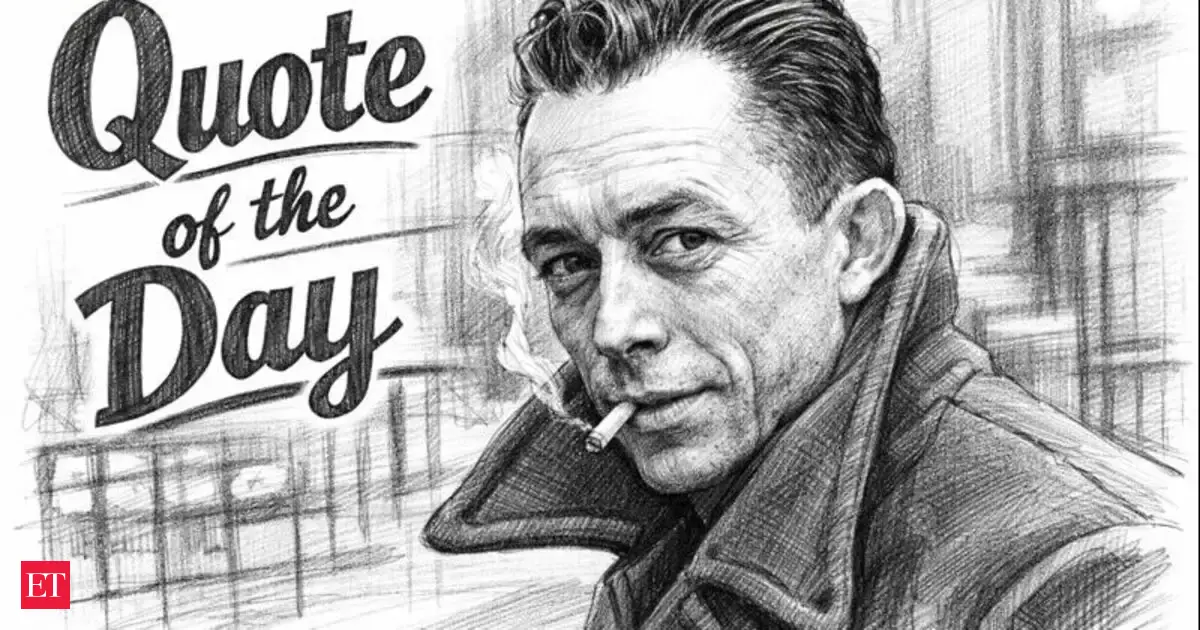 Quote of the Day by Albert Camus: ‘I rebel - therefore we exist,’ and the meaning of it to calm an overthinker