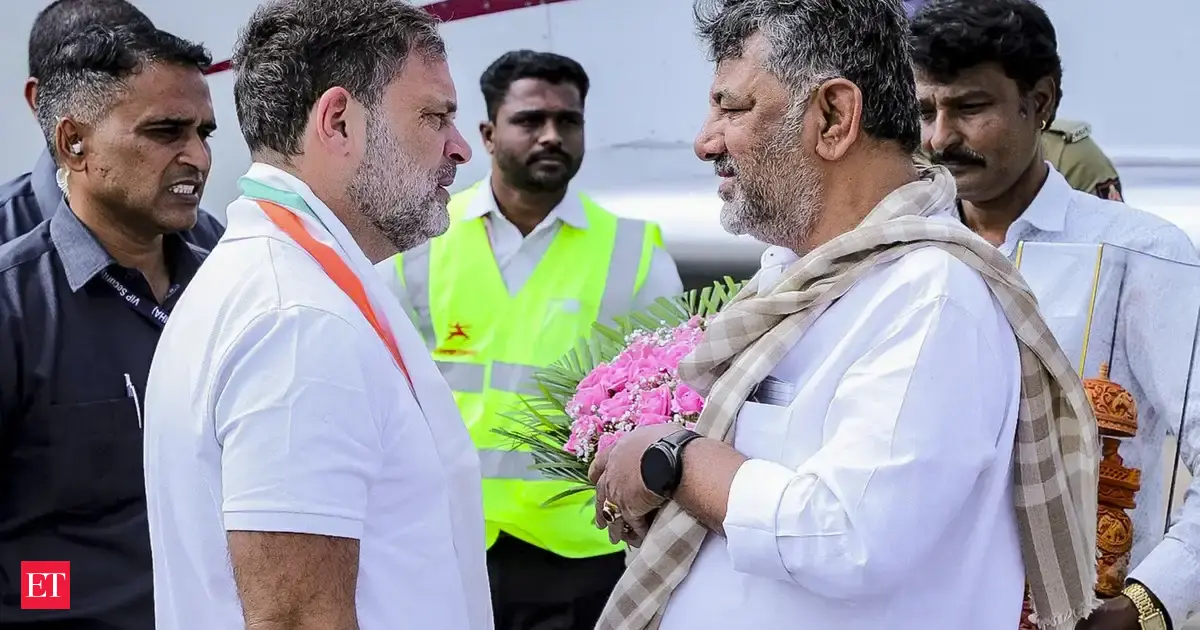 Efforts may fail, prayers won’t, Shivakumar post after meeting Rahul Gandhi in Mysuru sparks political buzz