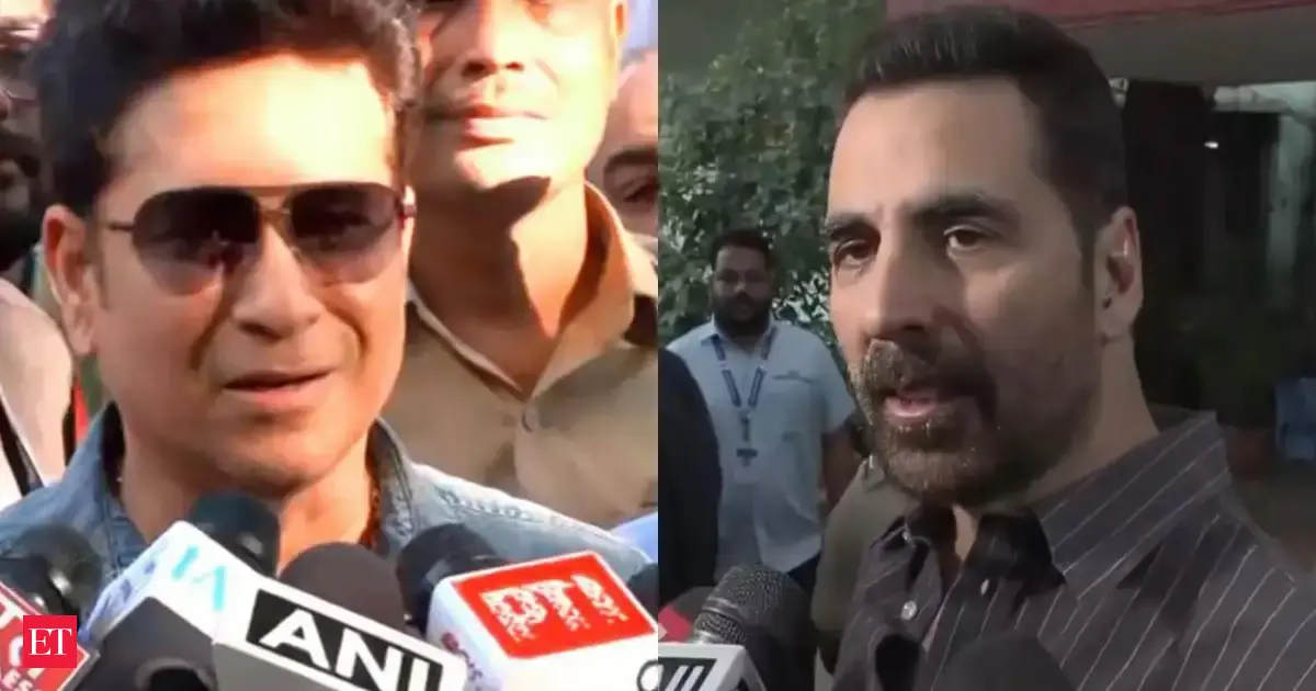 BMC Elections 2026: From Akshay Kumar to Sachin Tendulkar, watch celebrities casting their vote and exercising their civic duty
