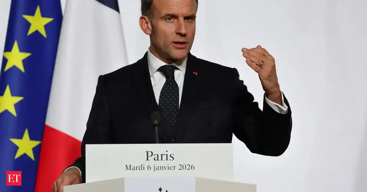French Prez Macron convenes emergency meeting to discuss Greenland, Iran