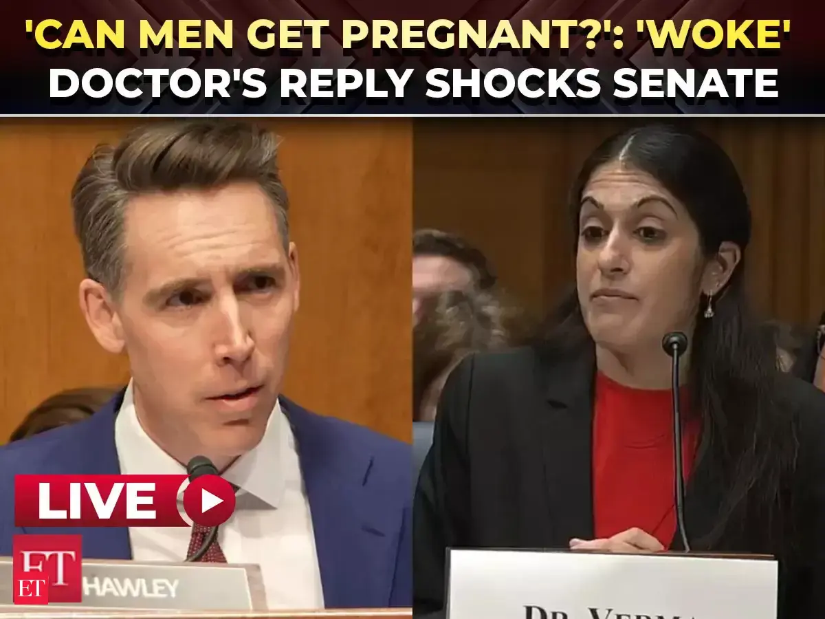 josh hawley: Hawley corners 'liberal' doctor: 'Can men get pregnant ...