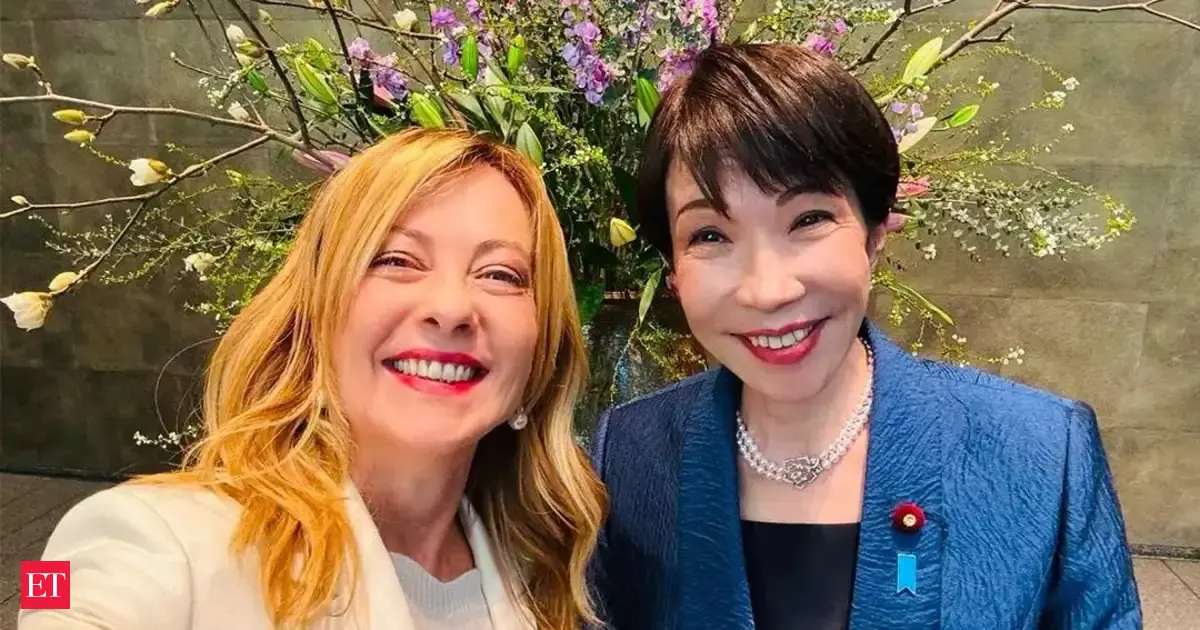 Italian PM Giorgia Meloni and Japanese PM Sanae Takaichi Ghibli style anime picture wins hearts on social media. Here's best reactions, memes